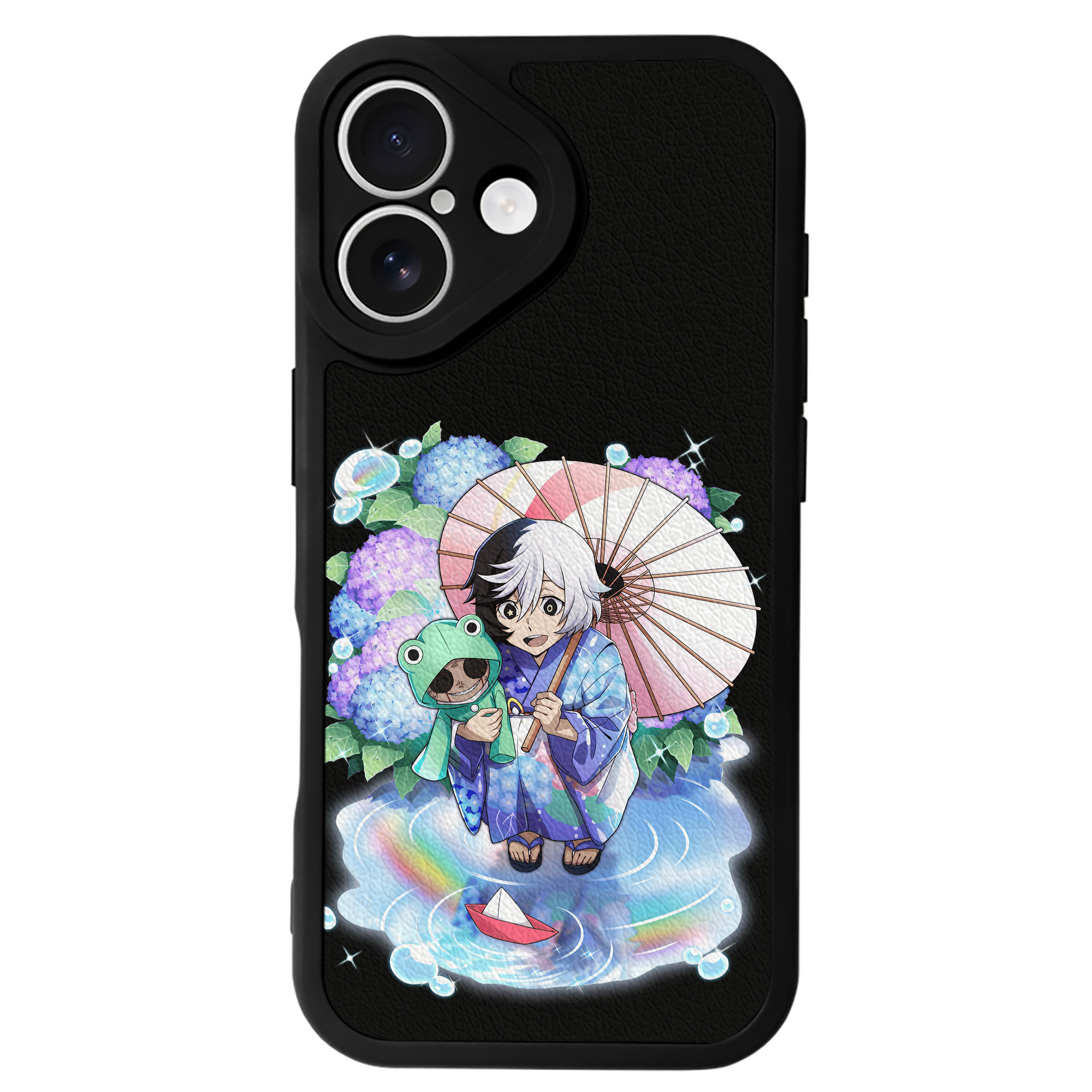 （画像用） 文豪ストレイドッグス Bungo Stray Dogs 【iPhone 16シリーズ対応】シリコンスマホケース（レザー調） 材質：シリコン